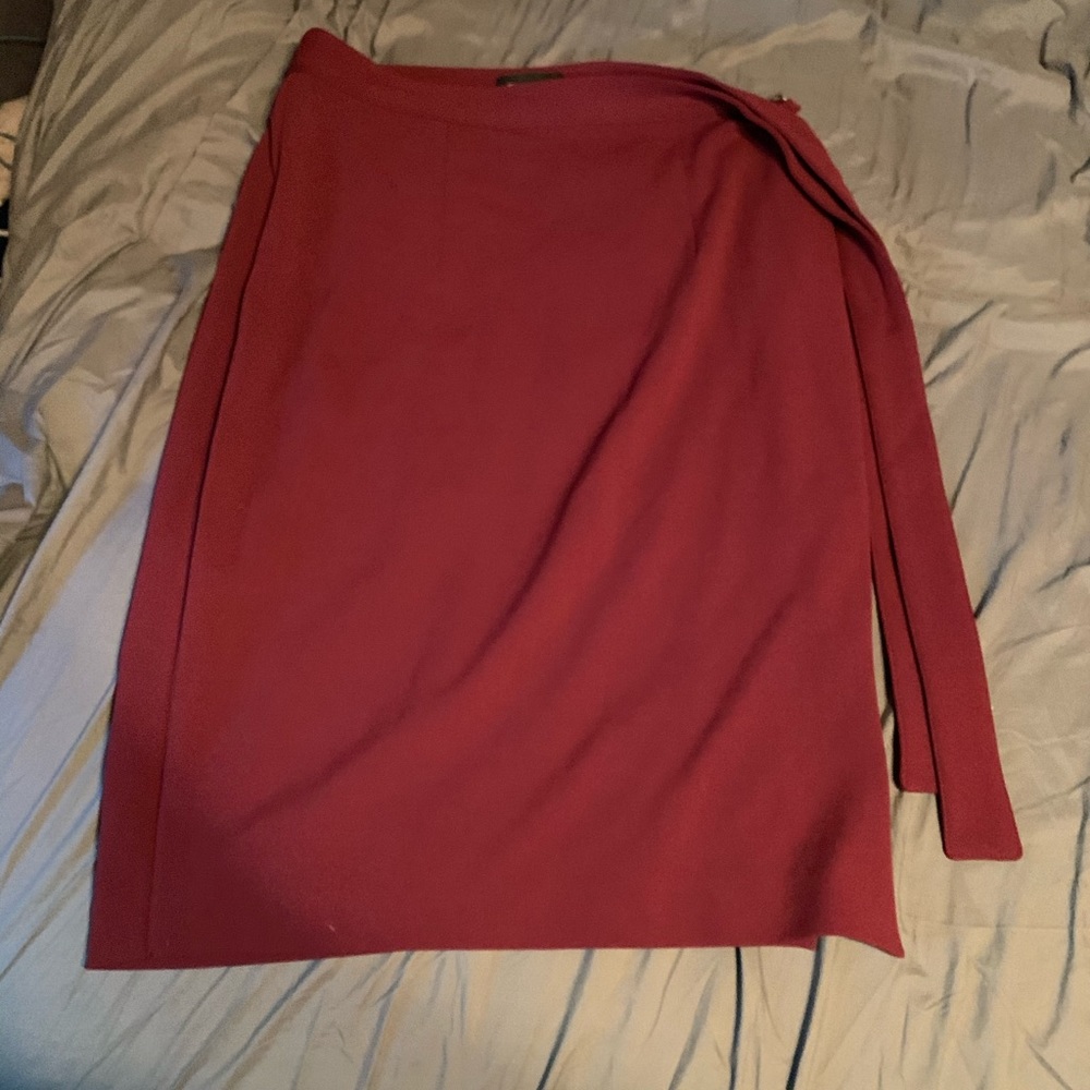 Express high waist pencil skirt with bow